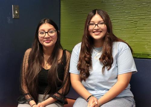 Maria DelRosario Degante and Wendy Degante